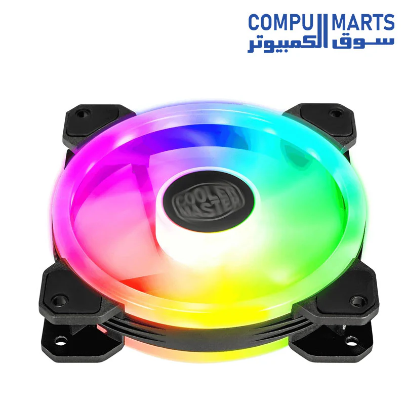 Cooler Master MF120 S3, Triple Loop ARGB Lighting, Air Balance Fan Design - Image 2