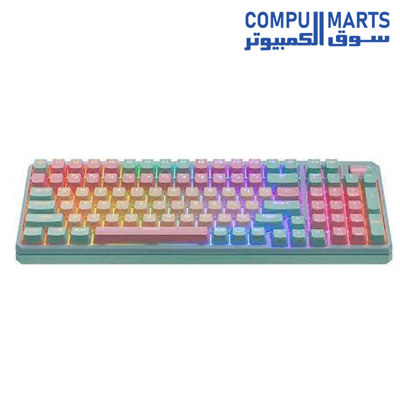 Cooler Master MK770  Wireless Mechanical RGB Gaming Keyboard, Kailh Box V2 Linear Red Switches, Gasket Structure, Hot-Swappable, Bluetooth|2.4GHz, Tactile 3-Way Dial, QWERTY - Image 6