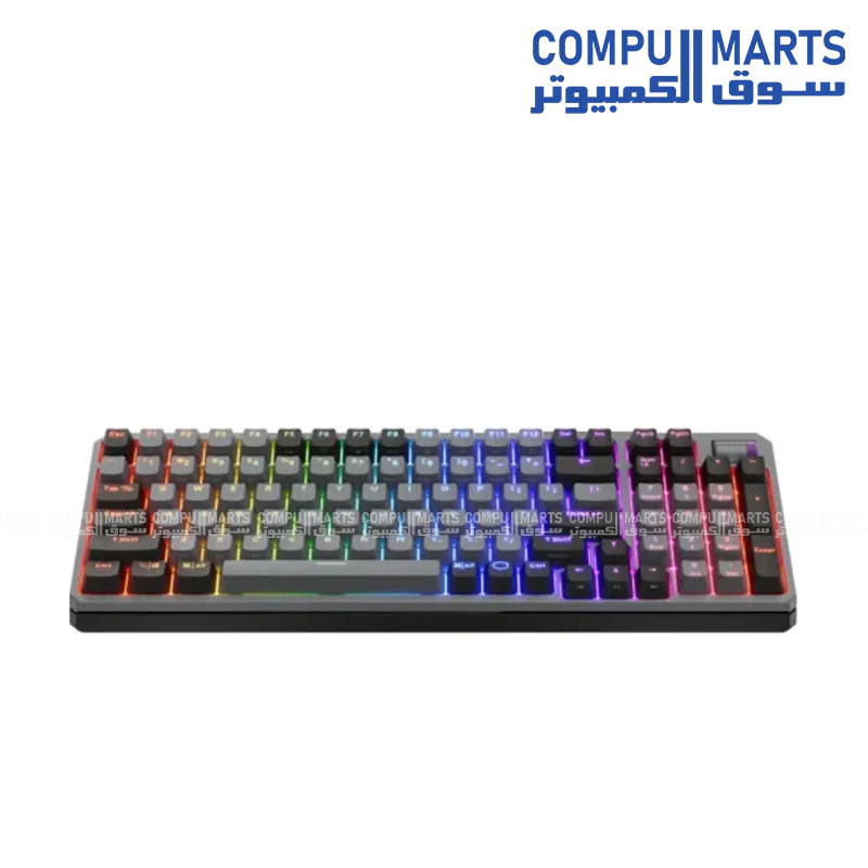 Cooler Master MK770  Wireless Mechanical RGB Gaming Keyboard, Kailh Box V2 Linear Red Switches, Gasket Structure, Hot-Swappable, Bluetooth|2.4GHz, Tactile 3-Way Dial, QWERTY - Image 8