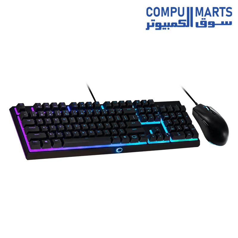 Cooler Master MS111 Combo Bundle with Mechanical Gaming Keyboard with Keyboard Switch Lifespan 50M+ and Omron 10M Mouse DPI 3500 with Optical Sensor - Image 2