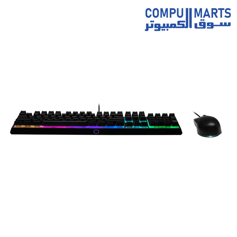 Cooler Master MS111 Combo Bundle with Mechanical Gaming Keyboard with Keyboard Switch Lifespan 50M+ and Omron 10M Mouse DPI 3500 with Optical Sensor - Image 3