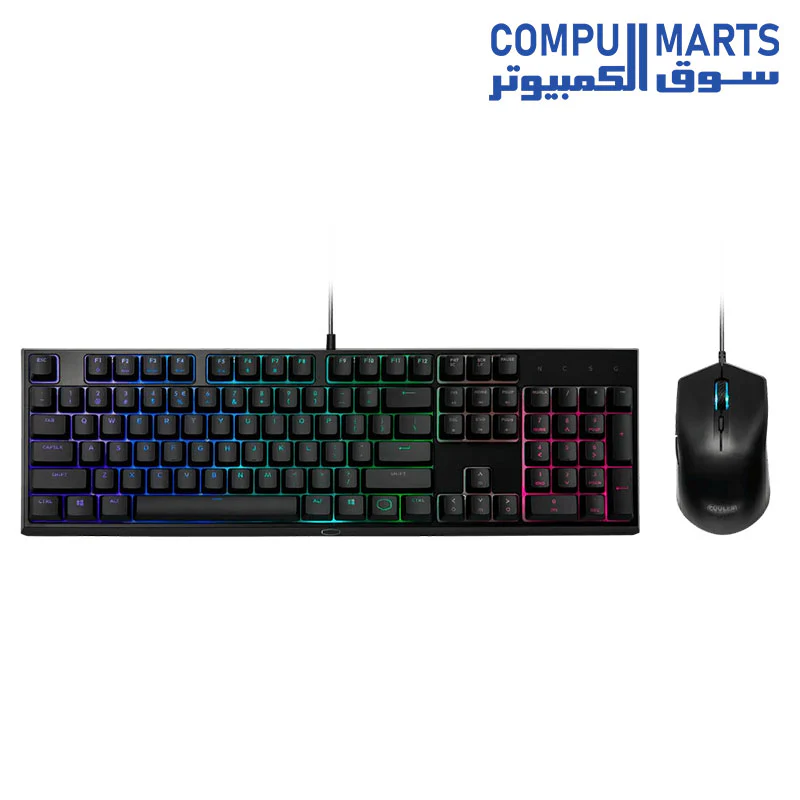Cooler Master MS111 Combo Bundle with Mechanical Gaming Keyboard with Keyboard Switch Lifespan 50M+ and Omron 10M Mouse DPI 3500 with Optical Sensor - Image 4