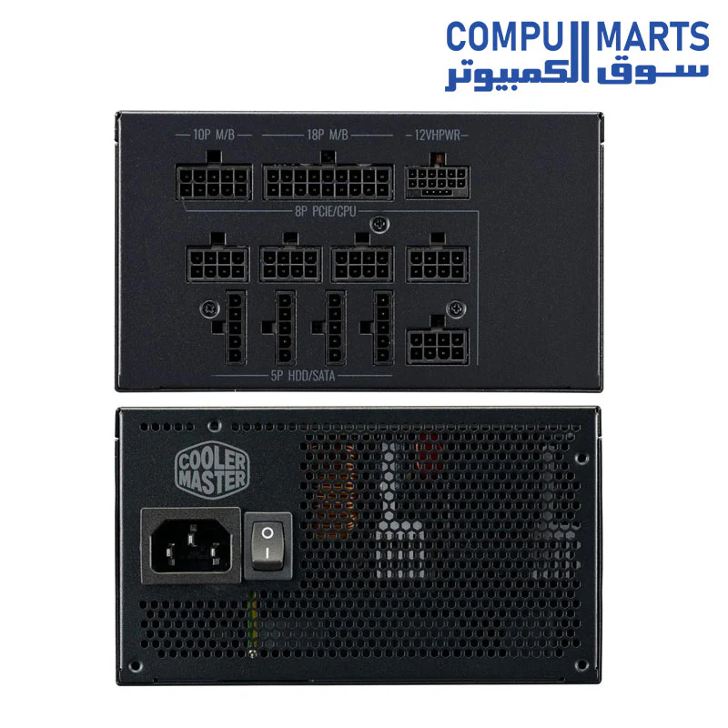 Cooler Master MWE Gold 1050 V2 ATX3.0 Full Modular 1050W 80 Plus Gold - Image 4