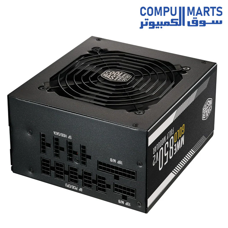 Cooler Master MWE Gold 850 V2 Full Modular, 850W, 80+ Gold Efficiency ATX 3.0 PCIE 5.0 12 VHPWR - Image 3
