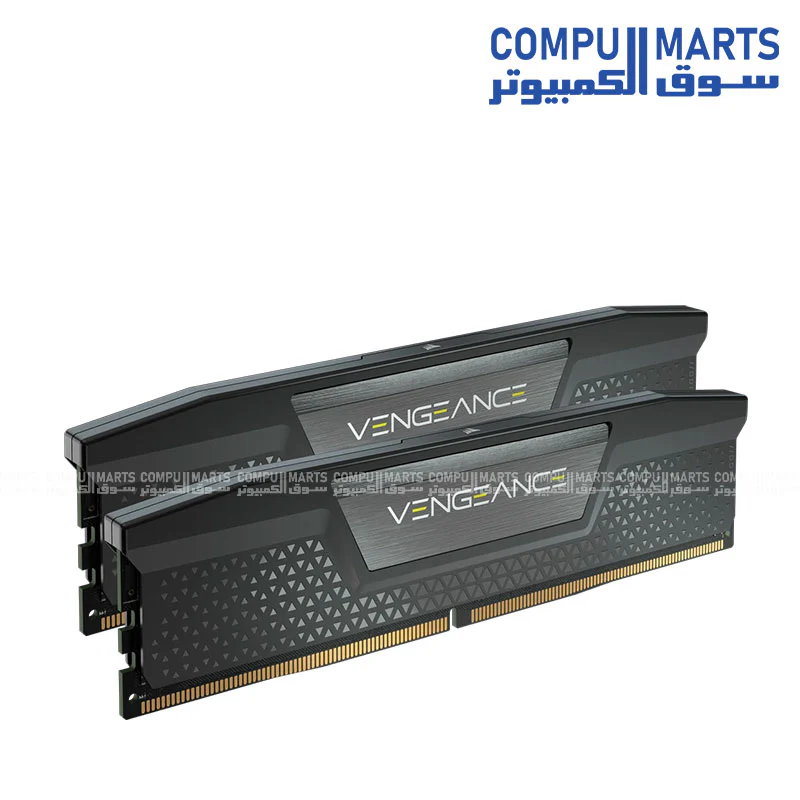 Corsair VENGEANCE 32GB (2x16GB) DDR5 6000MT/s CL36 UDIMM Desktop Gaming RAM – Intel XMP – Black - Image 2