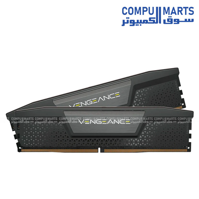 Corsair VENGEANCE 32GB (2x16GB) DDR5 6400MT/s CL36 UDIMM Desktop Gaming RAM – Intel XMP – Black - Image 2