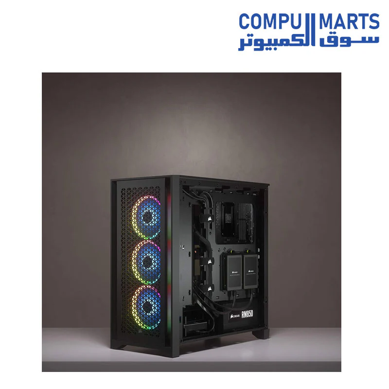 Corsair 4000D AIRFLOW Tempered Glass Mid-Tower ATX Case - Image 8