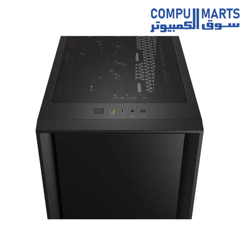 Corsair 4000D Tempered Glass Mid-Tower ATX Case — Black - CC-9011198-WW - Image 2