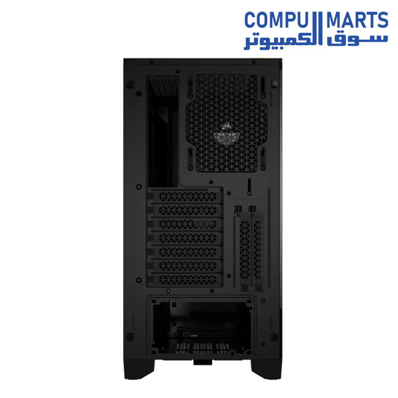 Corsair 4000D Tempered Glass Mid-Tower ATX Case — Black - CC-9011198-WW - Image 3