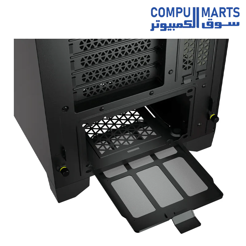 Corsair 4000D Tempered Glass Mid-Tower ATX Case — Black - CC-9011198-WW - Image 4