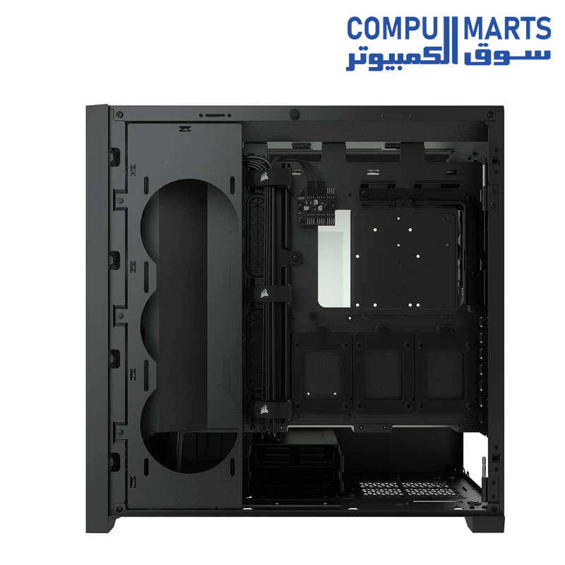 Corsair 5000D Airflow Tempered Glass Mid-Tower ATX PC Case - Black (CC-9011210-RW) - Image 3