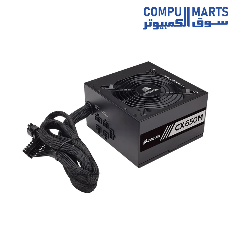 CORSAIR CX650M, 650 Watt 80 PLUS Bronze Certified Modular ATX PSU - Image 3