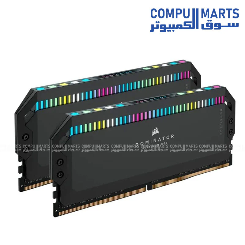 CORSAIR DOMINATOR PLATINUM RGB DDR5 64GB (2x32GB) 6400MHz CL32 UDIMM CMT64GX5M2B6400C32 - Image 2