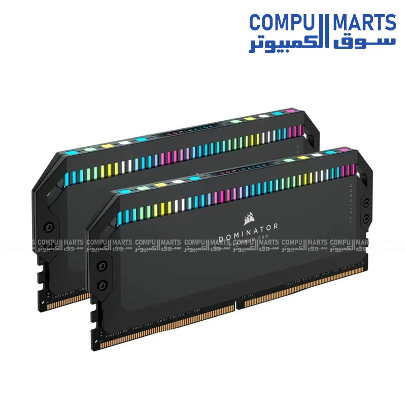 CORSAIR DOMINATOR PLATINUM RGB DDR5 64GB (2x32GB) 6600MHz CL32 UDIMM CMT64GX5M2B6600C32 - Image 2