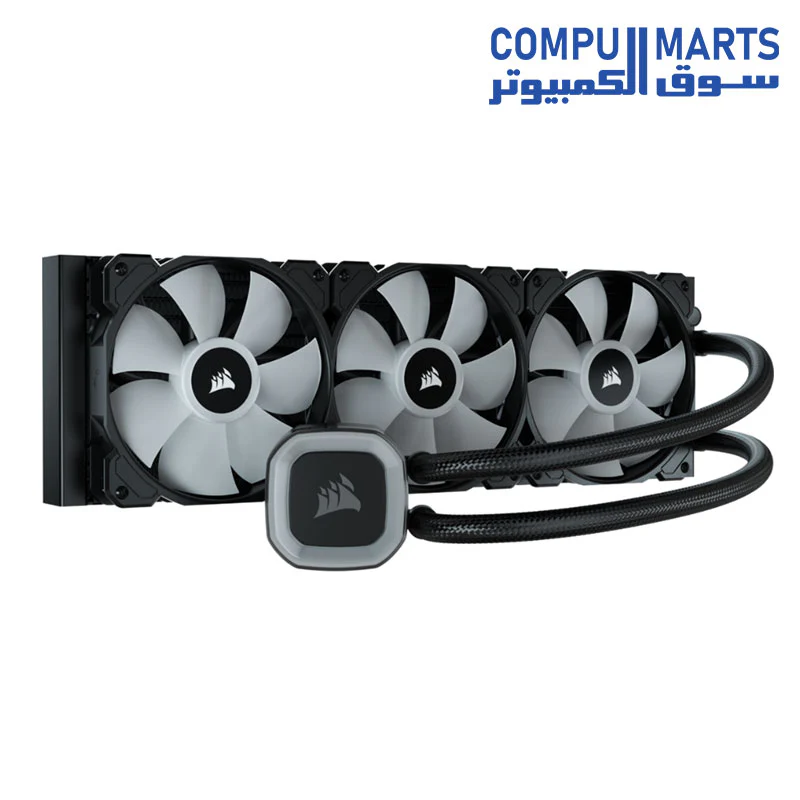 Corsair H150 RGB 360mm Liquid CPU Cooler - Image 2