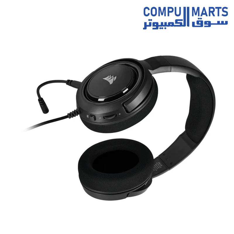 Corsair HS35 — Stereo Gaming Headset - Memory Foam Earcups - Works with PC, Mac, Xbox Series X/ S, Xbox One, PS5, PS4, Nintendo Switch, iOS and Android - Image 13