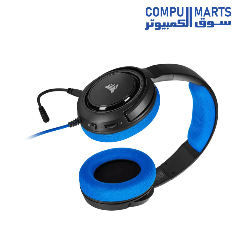 Corsair HS35 — Stereo Gaming Headset - Memory Foam Earcups - Works with PC, Mac, Xbox Series X/ S, Xbox One, PS5, PS4, Nintendo Switch, iOS and Android - Image 14