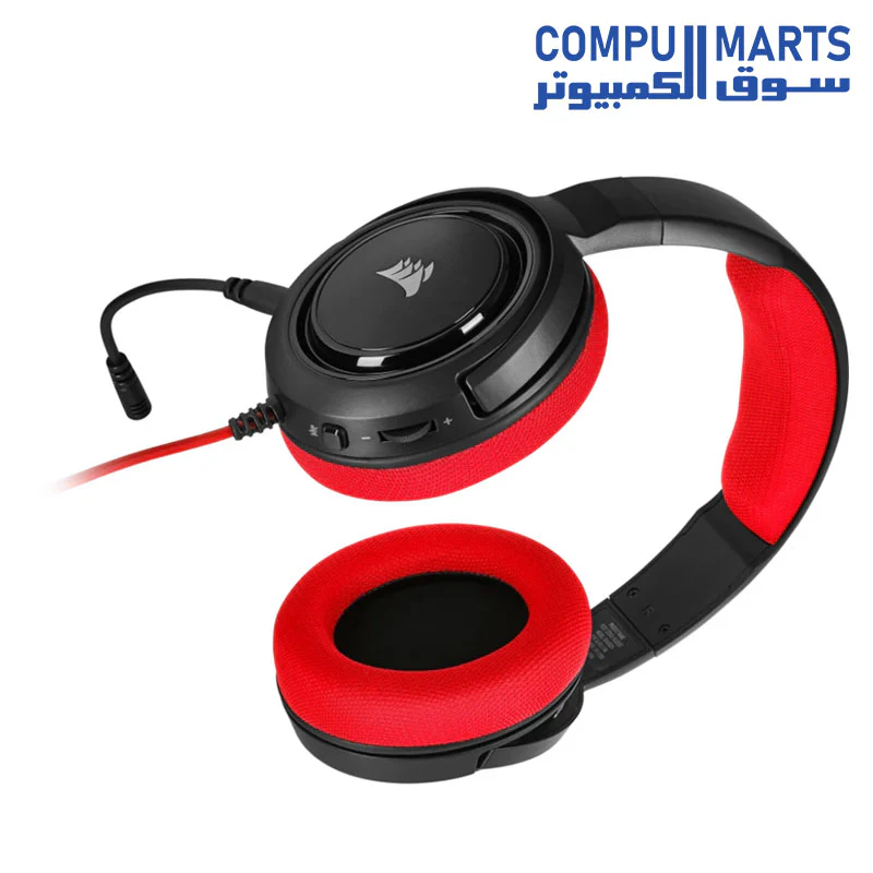 Corsair HS35 — Stereo Gaming Headset - Memory Foam Earcups - Works with PC, Mac, Xbox Series X/ S, Xbox One, PS5, PS4, Nintendo Switch, iOS and Android - Image 15
