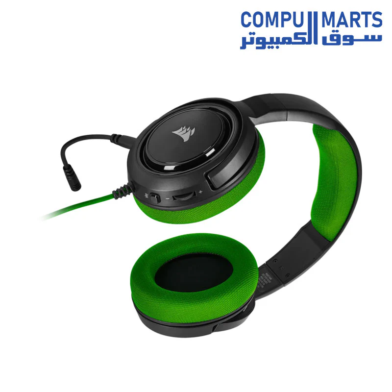 Corsair HS35 — Stereo Gaming Headset - Memory Foam Earcups - Works with PC, Mac, Xbox Series X/ S, Xbox One, PS5, PS4, Nintendo Switch, iOS and Android - Image 16