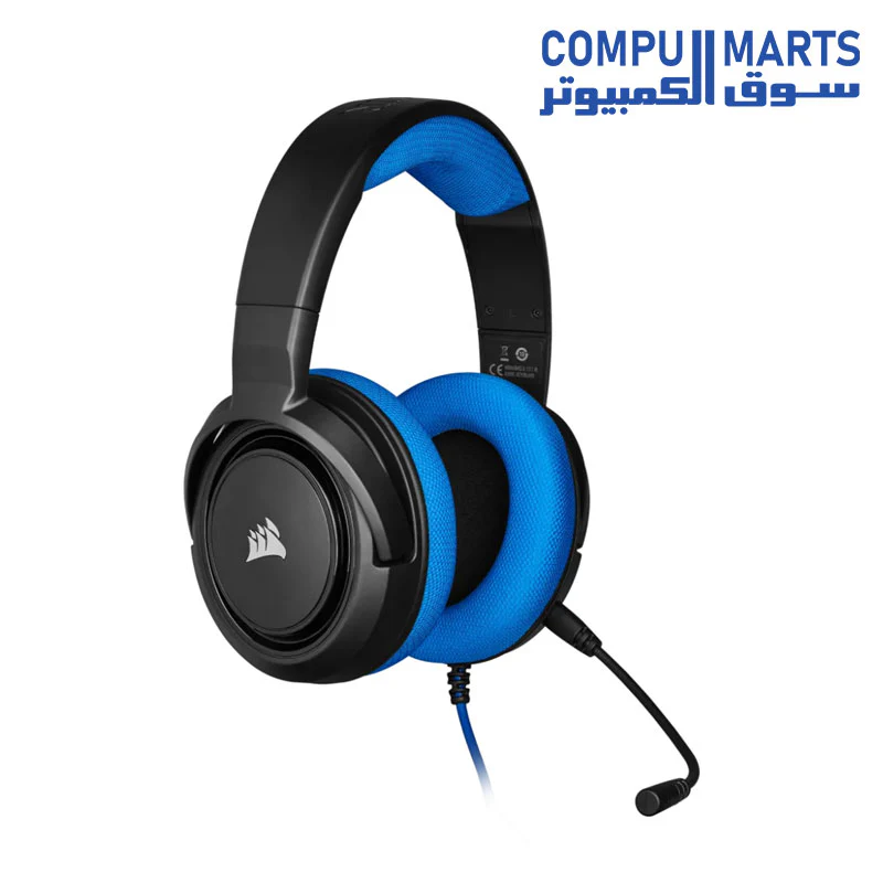 Corsair HS35 — Stereo Gaming Headset - Memory Foam Earcups - Works with PC, Mac, Xbox Series X/ S, Xbox One, PS5, PS4, Nintendo Switch, iOS and Android - Image 6