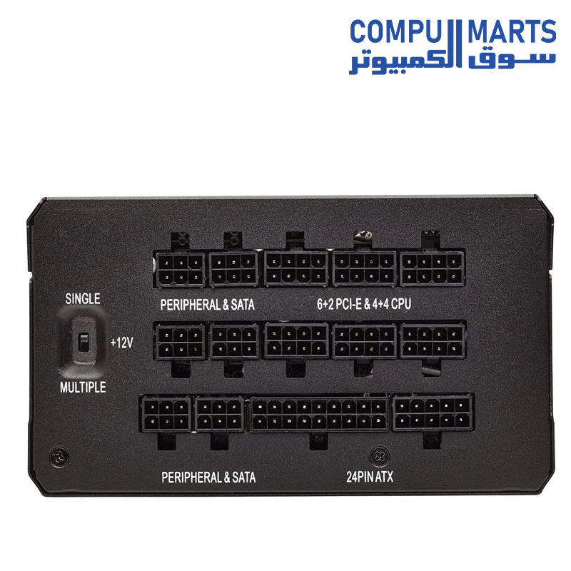 CORSAIR HX Series HX1200 1200 Watt 80 PLUS PLATINUM Certified Fully Modular PSU - Image 3