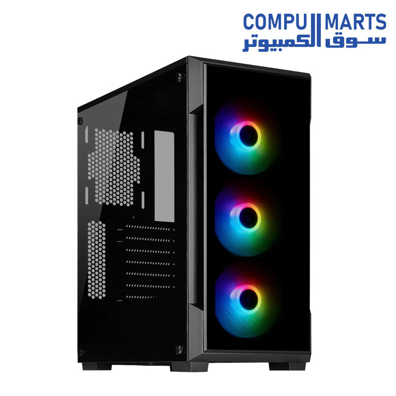 Corsair iCUE 220T RGB Tempered Glass Mid-Tower Smart Case - Image 7