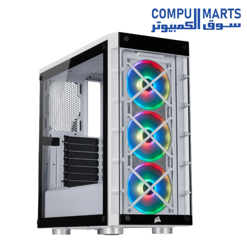 Corsair iCUE 465X RGB Mid-Tower ATX Smart Case - Image 2