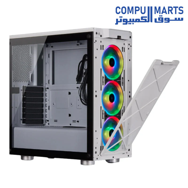 Corsair iCUE 465X RGB Mid-Tower ATX Smart Case - Image 6