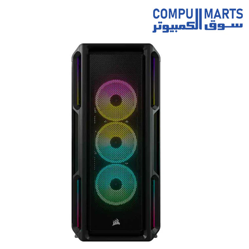 Corsair iCUE 5000T RGB Tempered Glass Mid-Tower ATX PC Case - Image 3