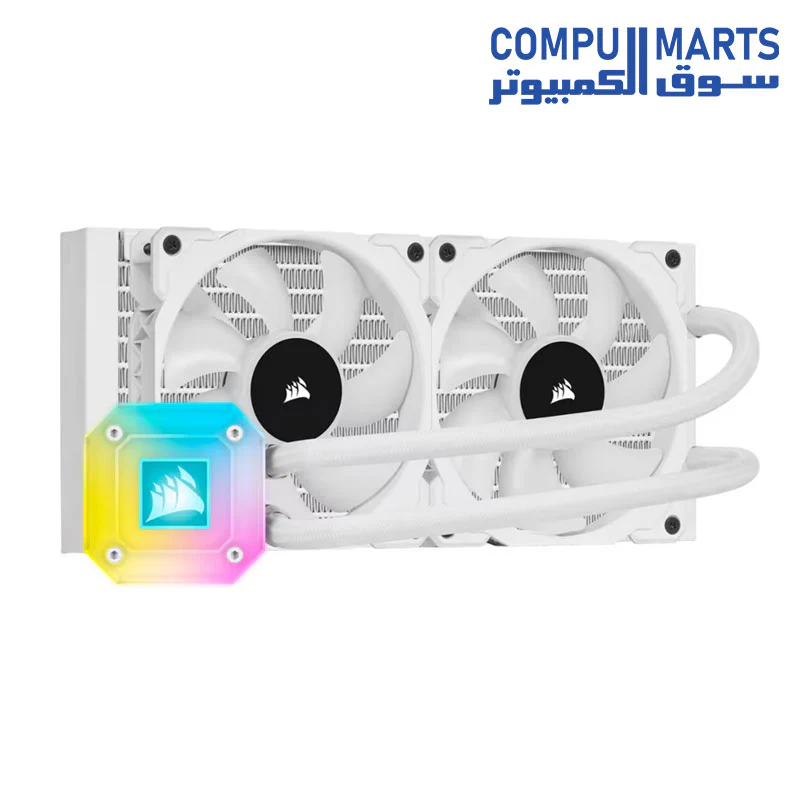Corsair iCUE H100i ELITE CAPELLIX Liquid CPU Cooler - Image 2