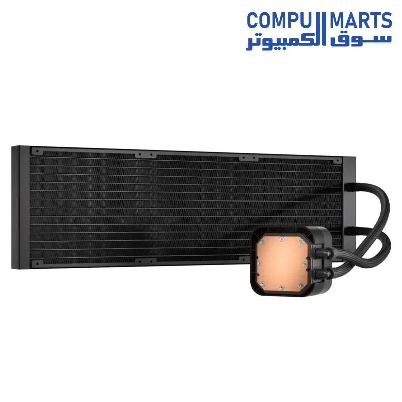 Corsair iCUE H170i Elite LCD XT Liquid CPU Cooler - IPS LCD Screen - Three AF140 RGB Elite Fans - 420mm Radiator - Fits Intel LGA 1700, AMD AM5 - Image 3