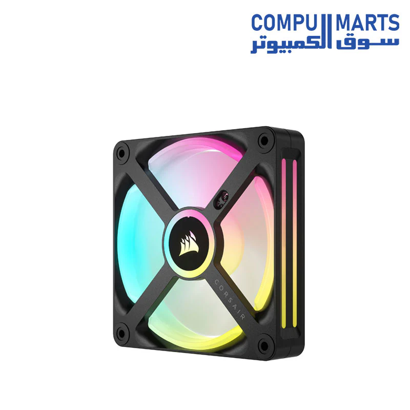 CORSAIR  iCUE LINK QX120 RGB 120mm PWM PC Fans Starter Kit with iCUE LINK System Hub - Image 3