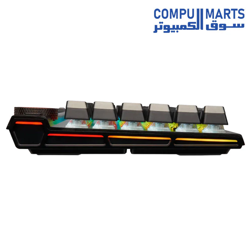Corsair K100 RGB Optical-Mechanical Gaming Keyboard  CORSAIR OPX Switch Black - Image 10