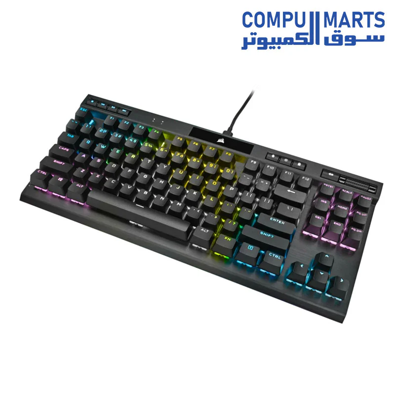 Corsair K70 RGB TKL CHAMPION SERIES Mechanical Gaming Keyboard  CHERRY MX Red - Image 4