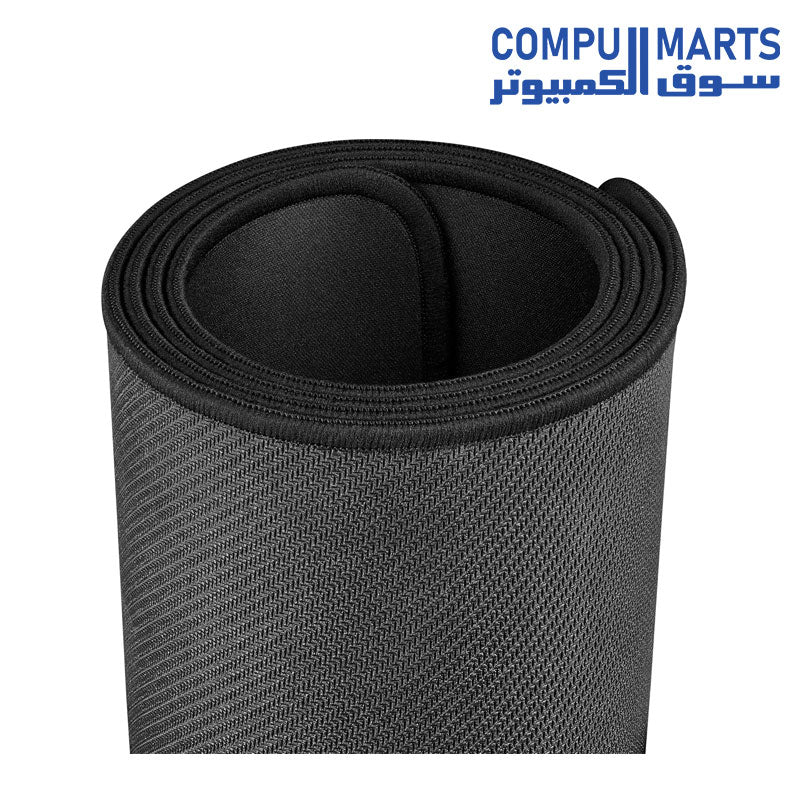 Corsair MM500 Premium Anti-Fray Cloth Gaming Mouse Pad, Extended 3XL - Black - Image 6
