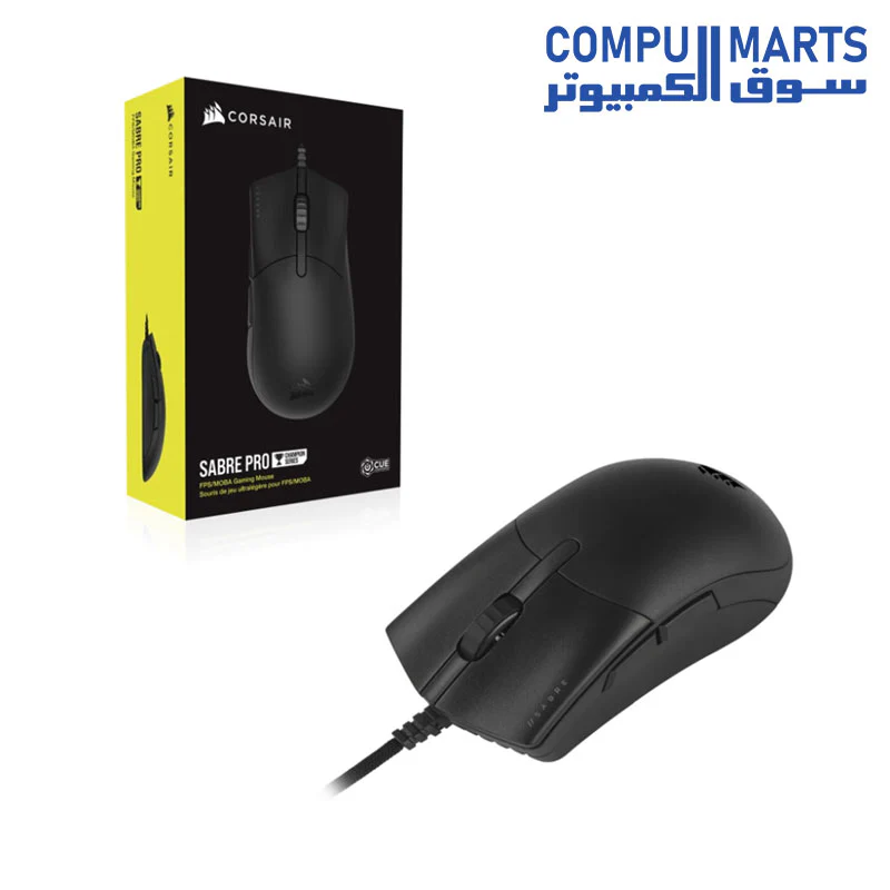 Corsair SABRE PRO CHAMPION SERIES Optical Gaming Mouse Black - Image 8