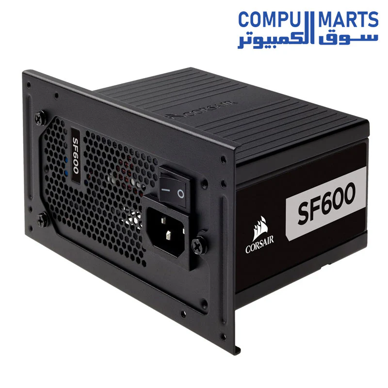 Corsair SF600 Platinum Fully Modular Power Supply Black - Image 3