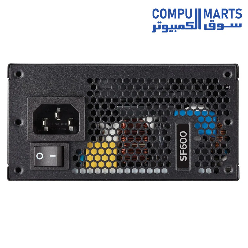 Corsair SF600 Platinum Fully Modular Power Supply Black - Image 7
