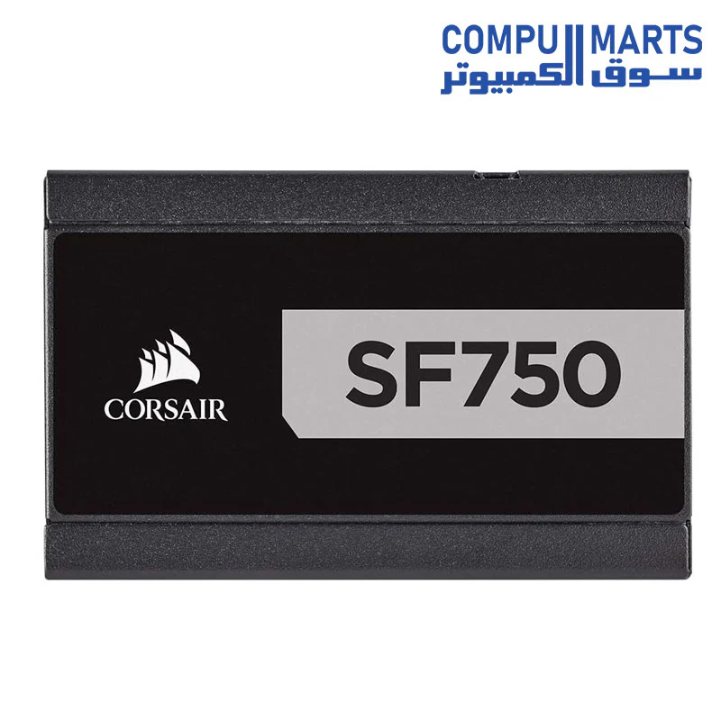 Corsair SF750 80 Plus Platinum Certified Power Supply Unit SF Series 750W Fully Modular - Black (UK) - Image 3