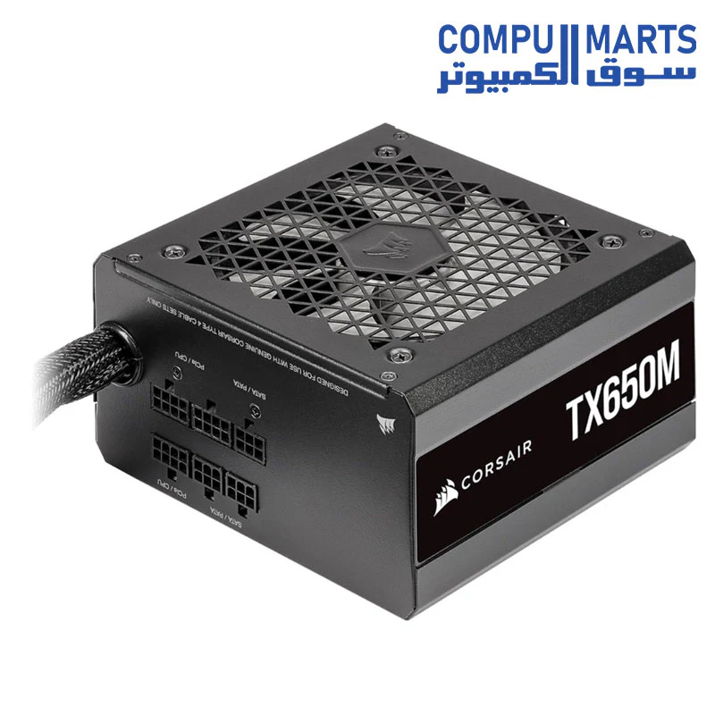 Corsair TX650M 650 Watt 80 PLUS Gold Semi Modular ATX PSU - CP-9020229-UK - Image 2