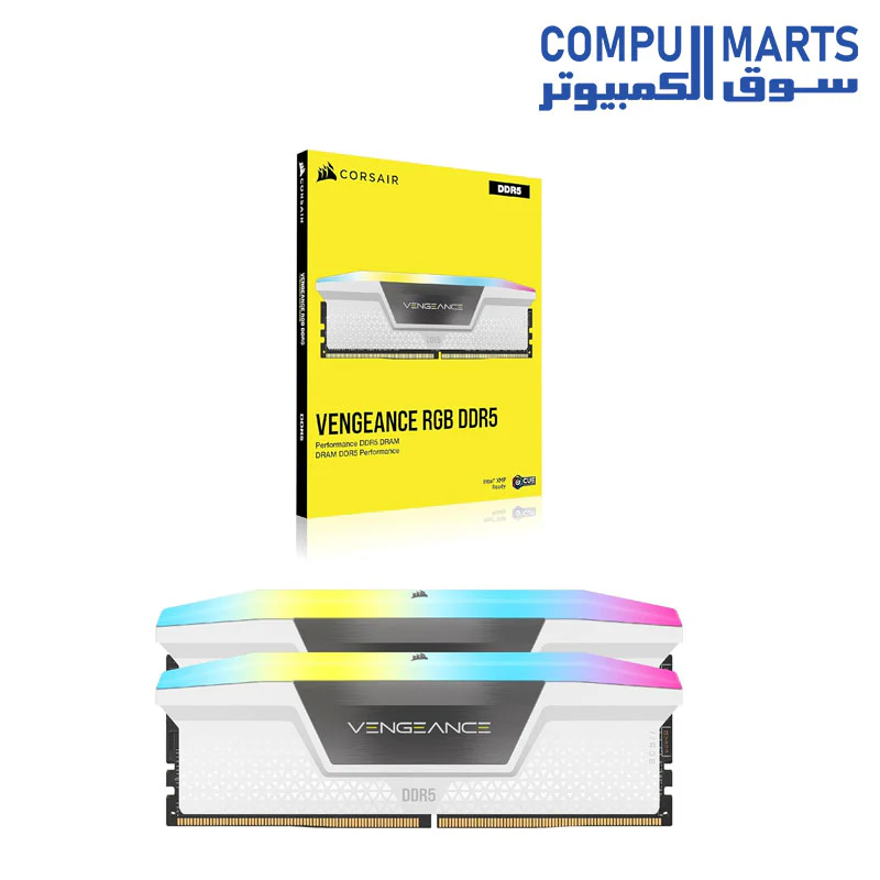 CORSAIR VENGEANCE RGB DDR5 DRAM 6400MT/s CL32 Memory Kit - Image 5