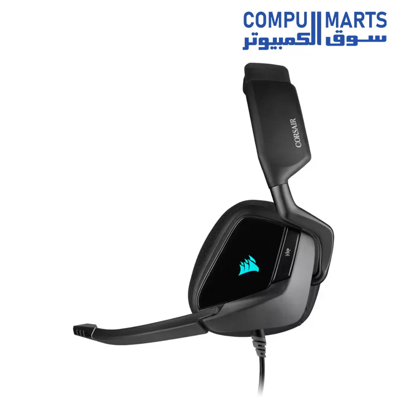 Corsair VOID RGB ELITE USB Connector Circumaural Premium Gaming Headset with 7.1 Surround Sound, Carbon - Image 4
