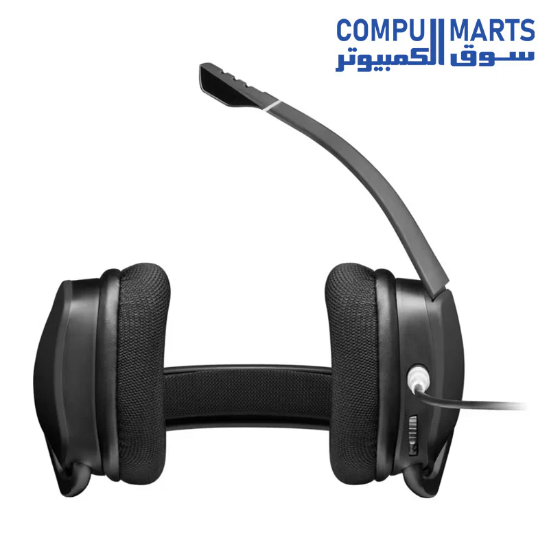 Corsair VOID RGB ELITE USB Connector Circumaural Premium Gaming Headset with 7.1 Surround Sound, Carbon - Image 8