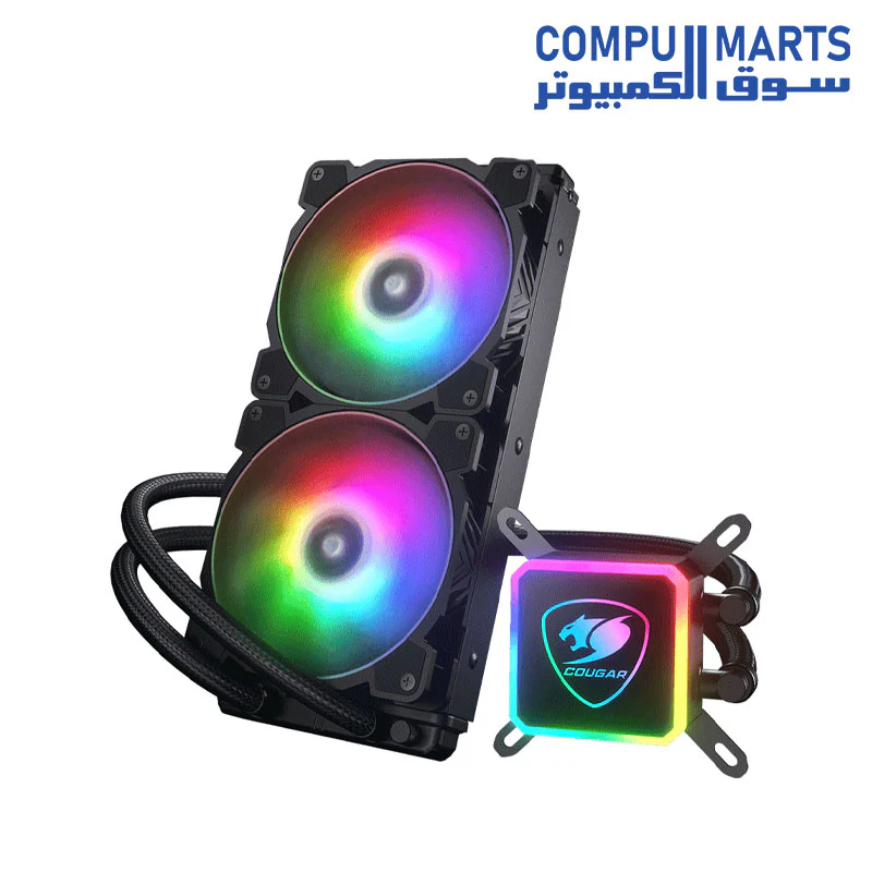 COUGAR Aqua ARGB 280 All-in-One RGB Liquid Cooling Series (COUGAR Aqua ARGB 280) - Image 3