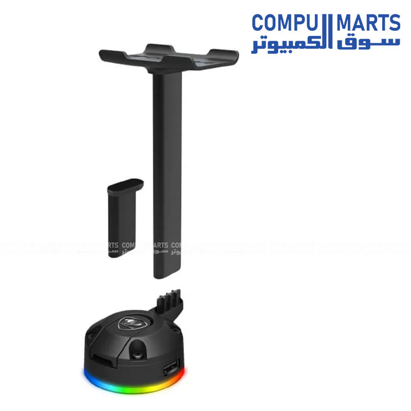 COUGAR BUNKER S RGB – Headset Stand with RGB Lighting - Image 2