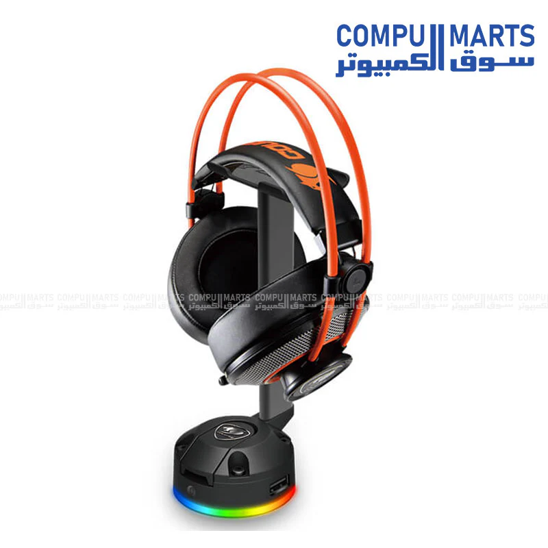 COUGAR BUNKER S RGB – Headset Stand with RGB Lighting - Image 3