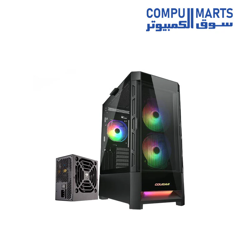 COUGAR Case DUOFACE 3 FAN RGB POWER VTE X2 650W - Image 2