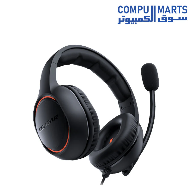 Cougar Headset HX330 Orange - Image 2