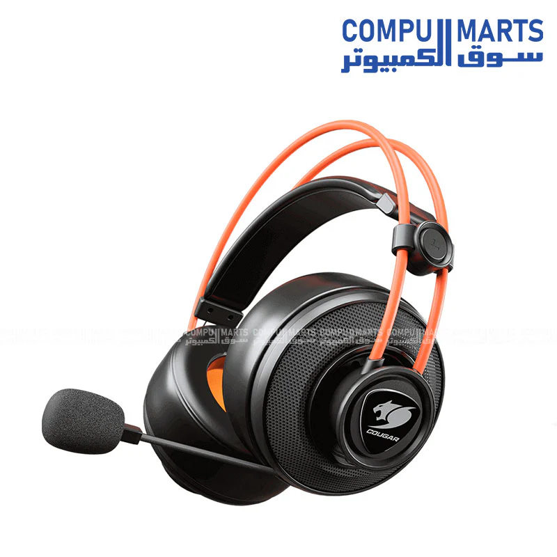 Cougar Immersa TiEX Bundle – Immersa Ti Wired + Havoc BT Wireless Headsets – Black - Image 2