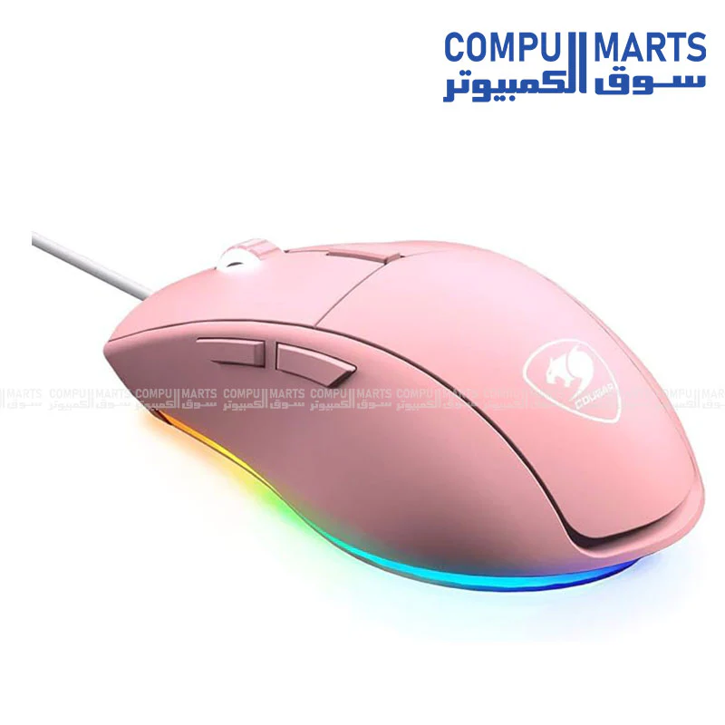 COUGAR MINOS XT RGB Gaming Mouse – 4000 DPI – 6 Buttons – Lightweight Ergonomic Design - Image 4